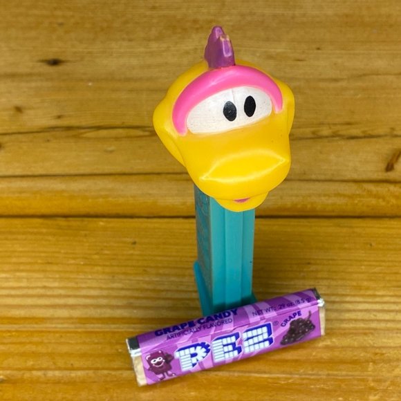 Classic Dino Flintstone (Aqua) Pez Candy Dispenser - Picture 1 of 6
